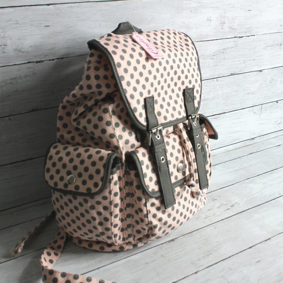 Candie\'s Women\'s Canvas Backpack Bucket Handbag main image 8